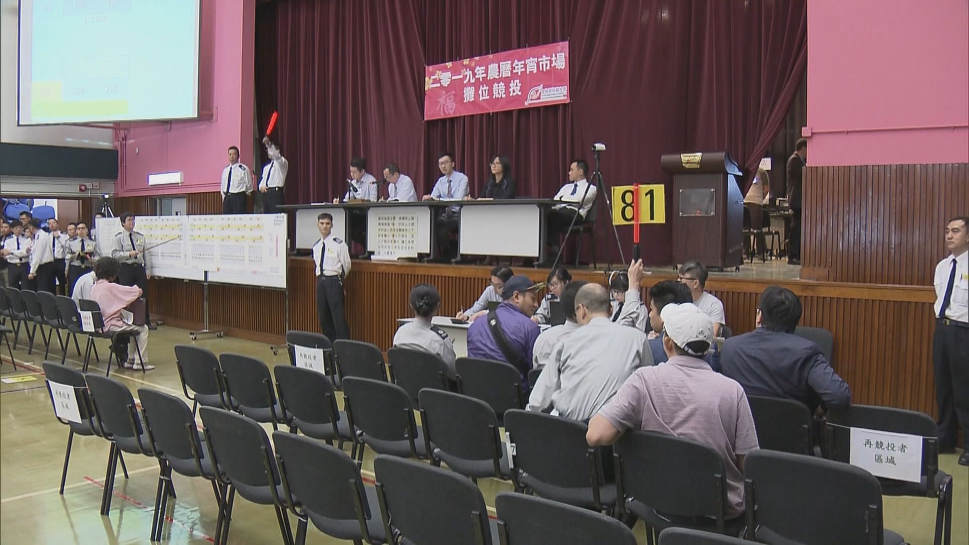 維園年宵乾貨攤位最高成交逾7萬元