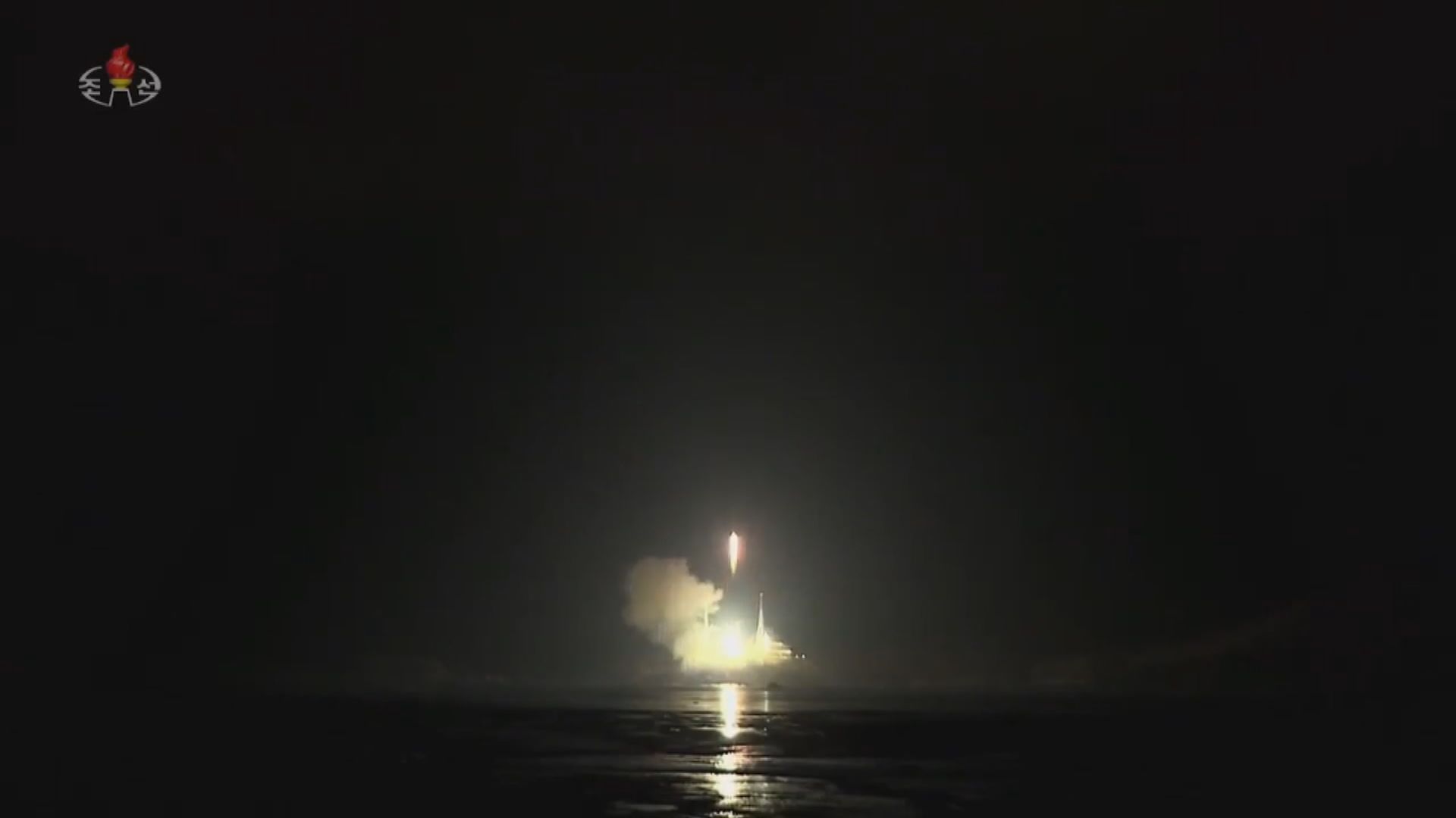 南韓望遠鏡據報拍攝到北韓火箭分離後爆炸