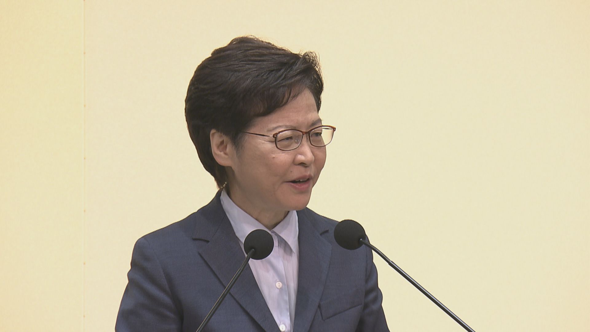 【最新】林鄭：回港易更改為政府內部調整　非因外部壓力
