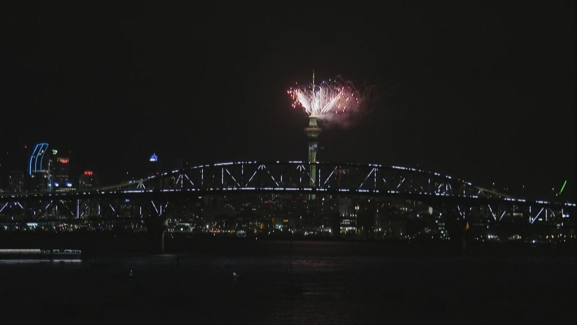 南半球的新西蘭因時差關係率先踏入2023年