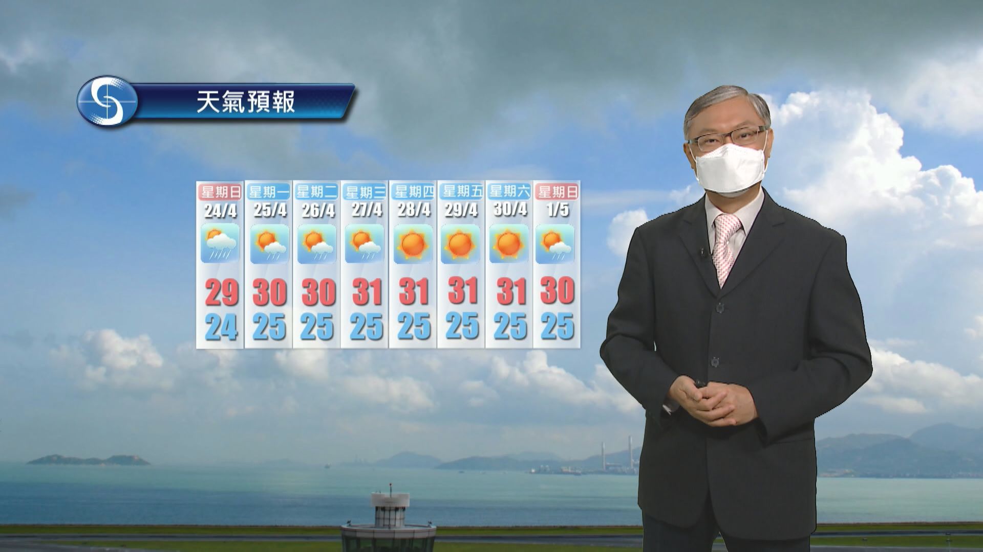 【天氣報告】(4月23日)