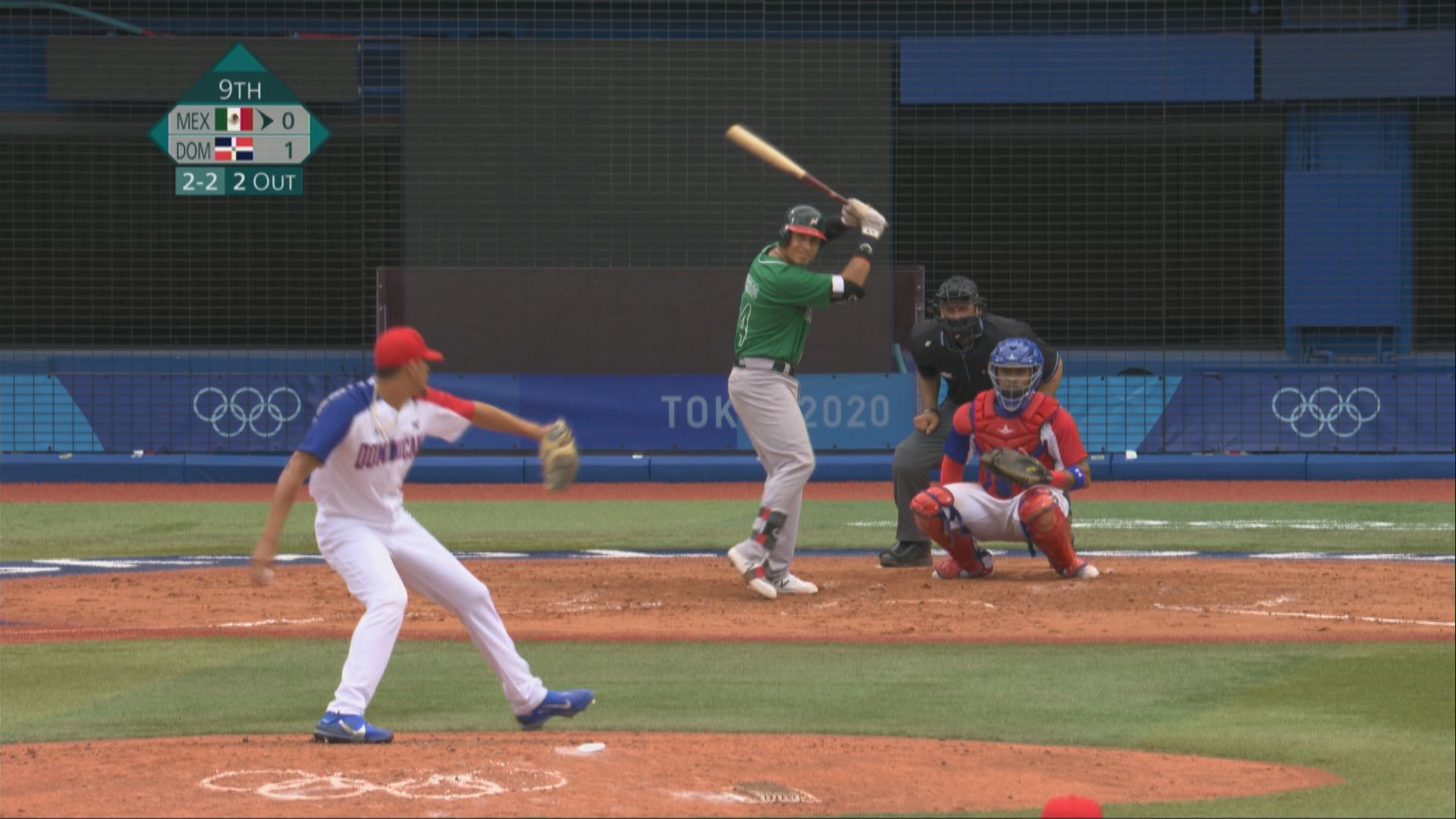 棒球分組賽　多明尼加1比0小勝墨西哥
