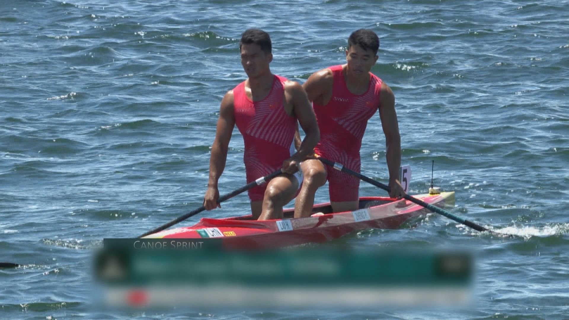 男子1000米雙人划艇靜水項目　中國隊奪得銀牌