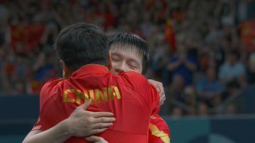 巴黎奧運 樊振東乒乓球男單反勝摩利哥摘金