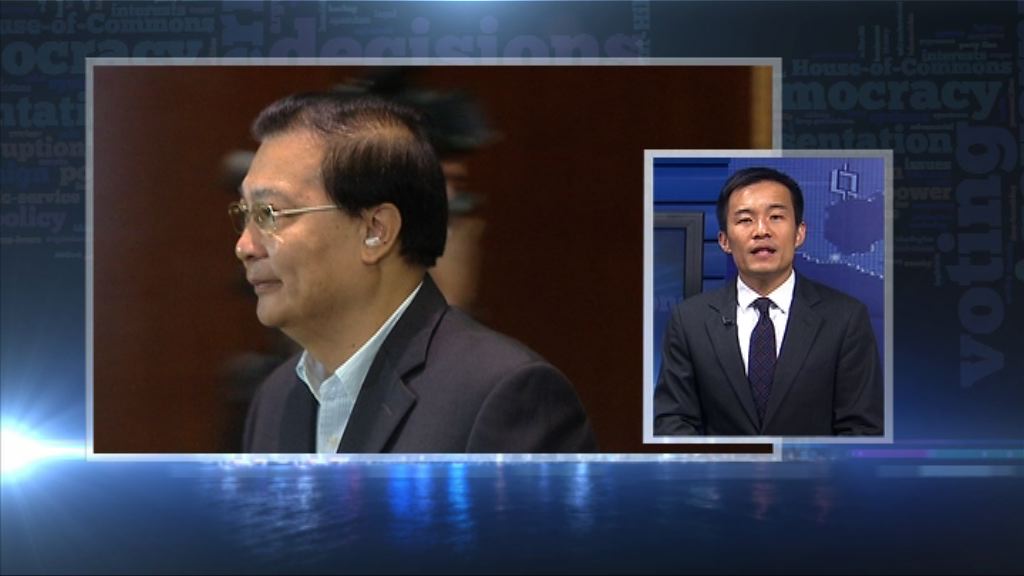 【政情】譚耀宗瘜肉風波影響選舉抬轎部署