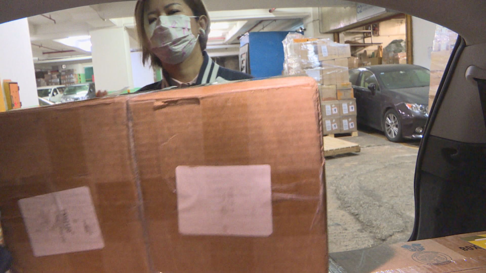 社區有團體自發捐贈防護物資給醫護