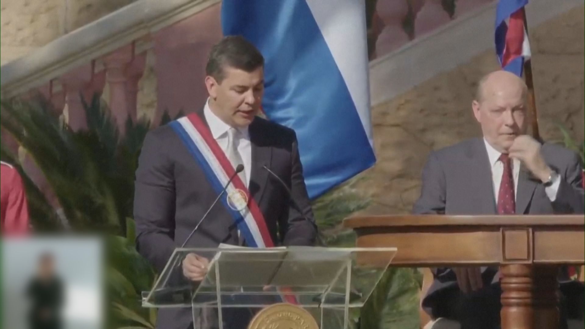 巴拉圭總統培尼亞就職