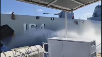 驅逐菲律賓巡邏船傳意外　解放軍軍艦與海警船在南海相撞