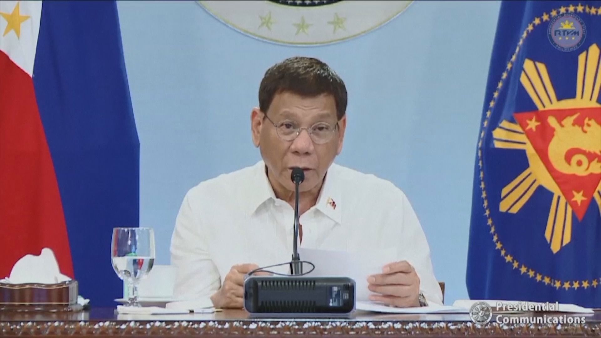 菲律賓總統杜特爾特同意明年參選副總統