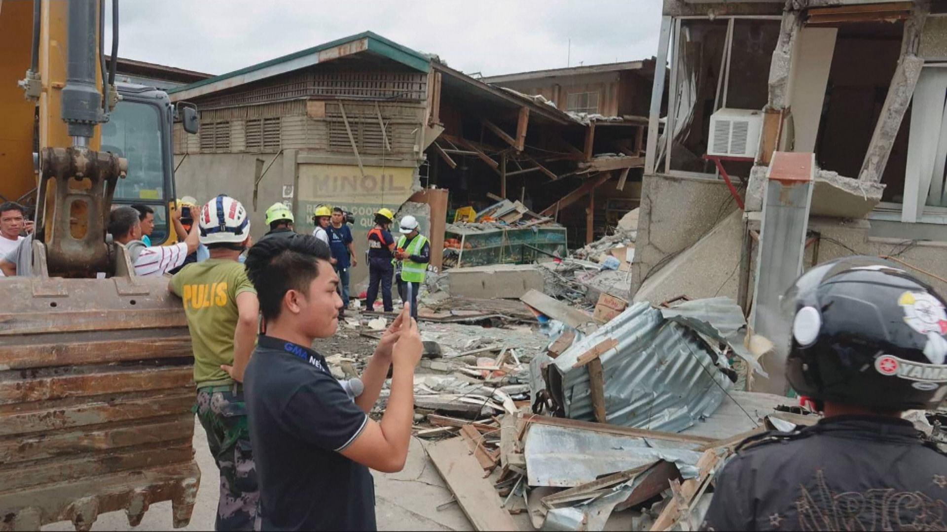 菲律賓棉蘭老島6.8級地震至少四死