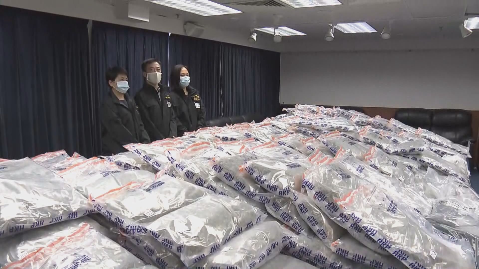 警方破落馬洲村屋毒品倉庫檢六千萬元大麻花
