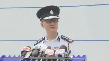 警察學院結業會操 蕭澤頤指警隊招聘情況理想