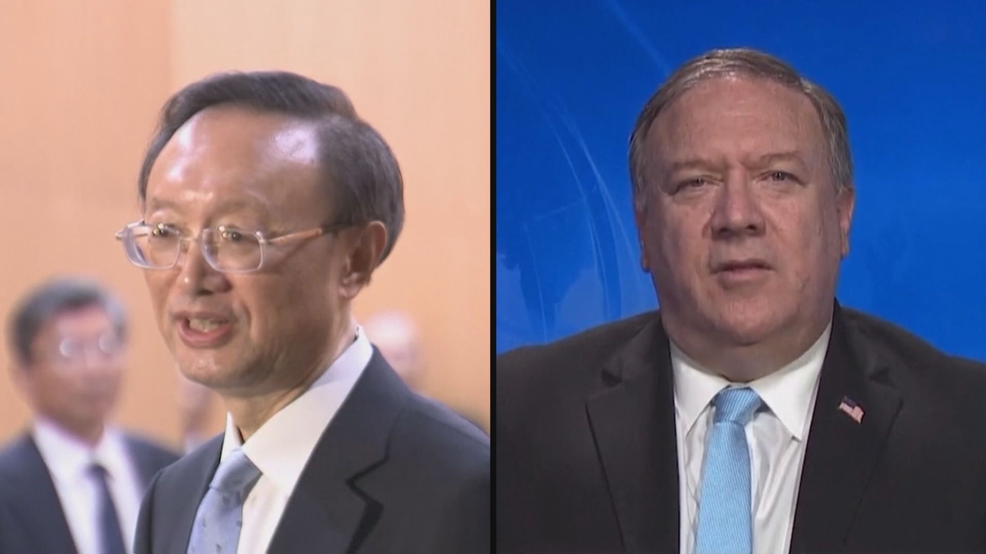 外電指蓬佩奧與楊潔篪將於周三會晤