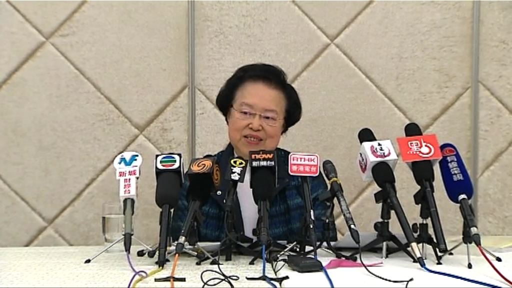 譚惠珠批一些法律精英不理解人大審議程序