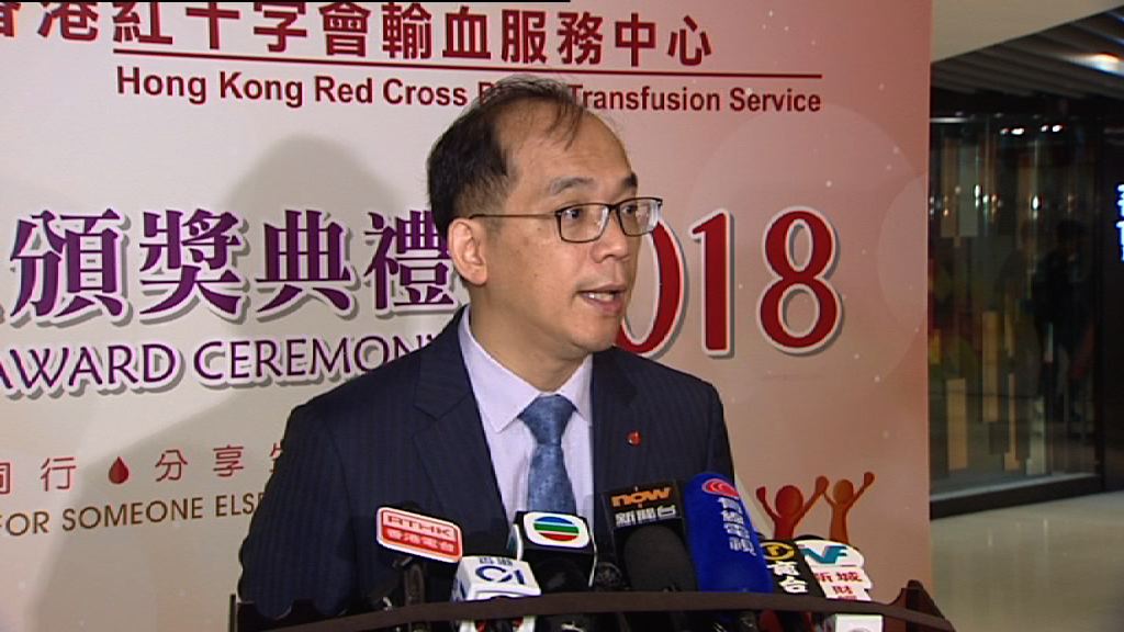 紅十字會：年輕人捐血人數下跌