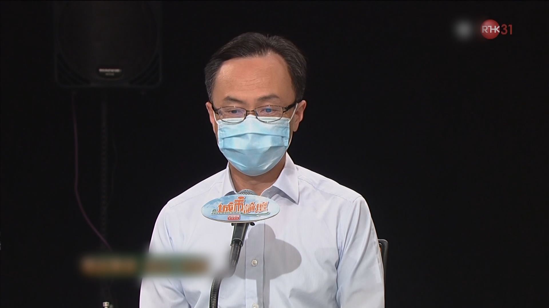 聶德權料170萬人次參與普及檢測　形容政策達標