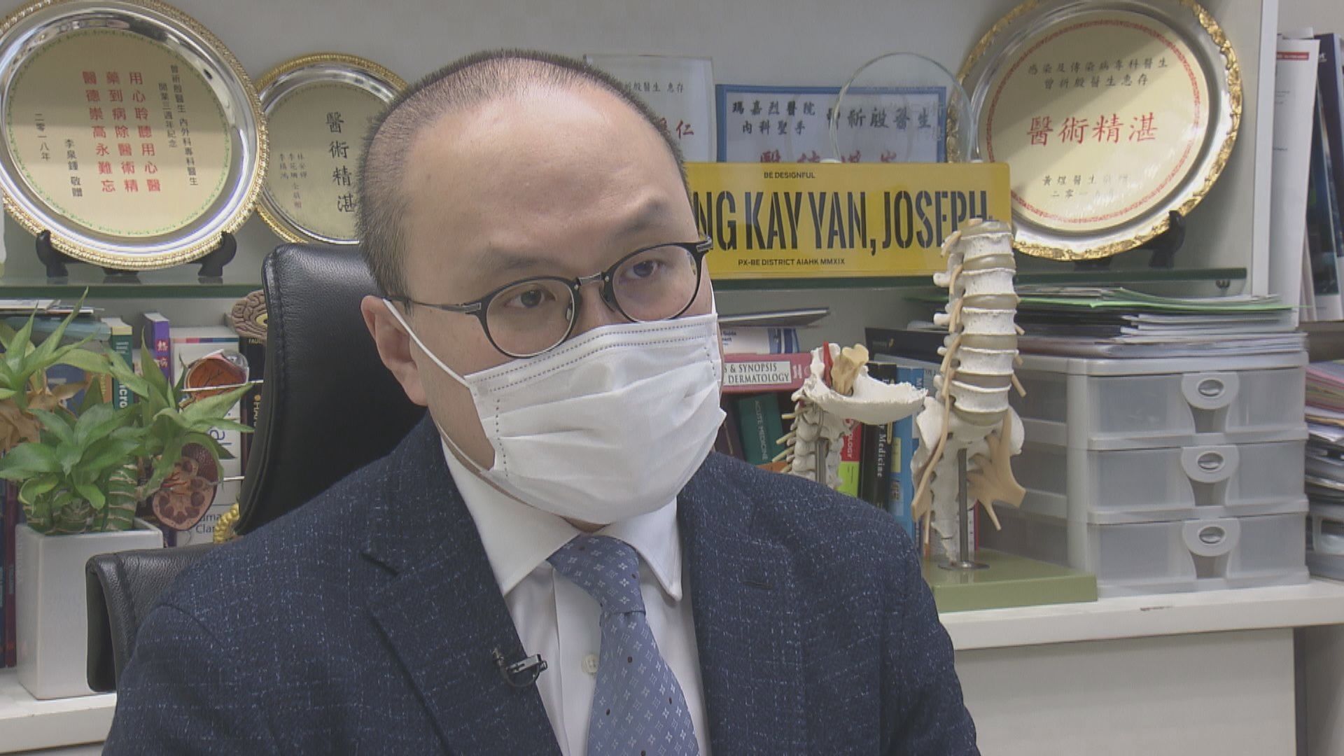 曾祈殷估計兩名初確護士或透過共用物品感染