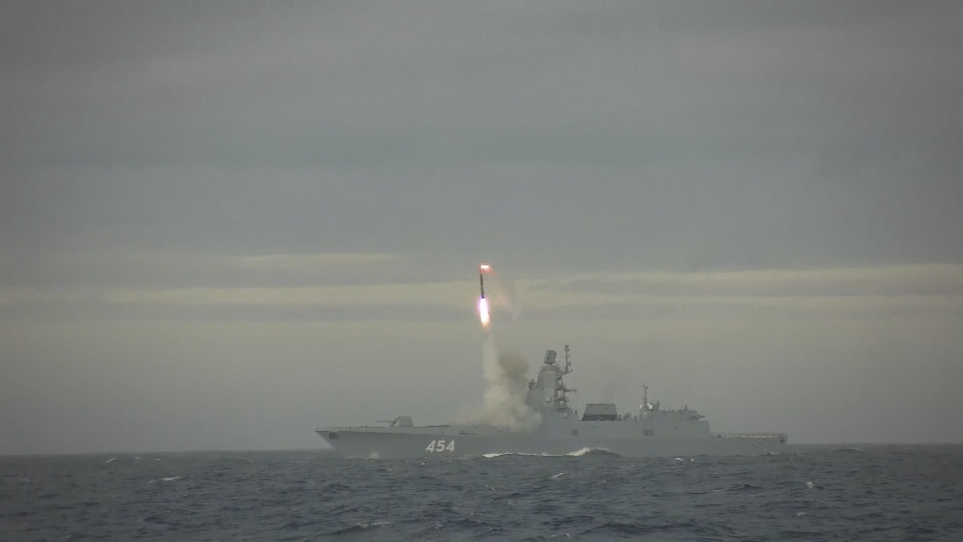 俄羅斯發放太平洋艦隊軍演片段