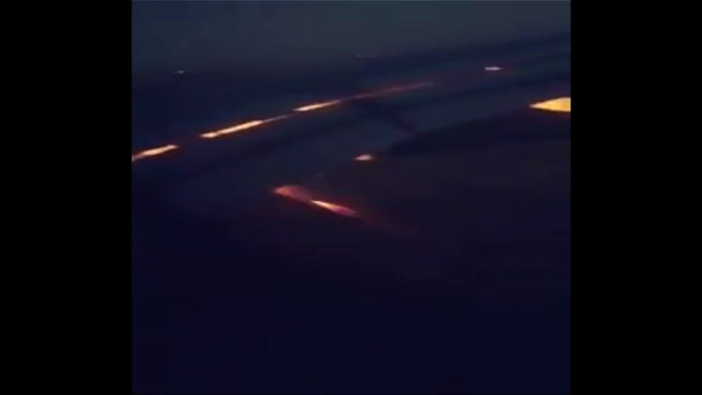 沙特球員所乘飛機疑撞鳥發生故障