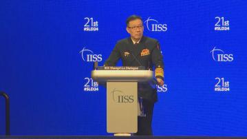 董軍：膽敢將台灣分裂出去，必將粉身碎骨、自取滅亡