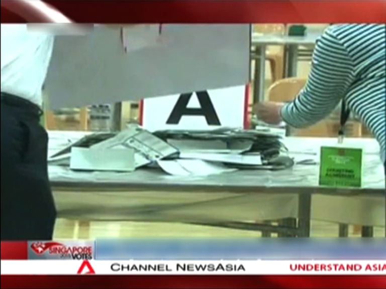 新加坡首次公布抽樣點票結果