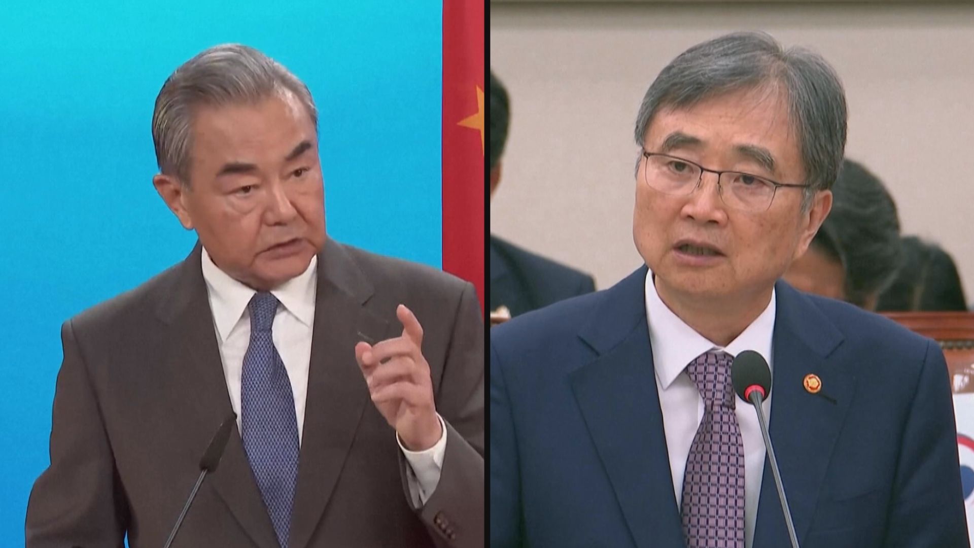 南韓外長趙顯周三訪華和王毅會面