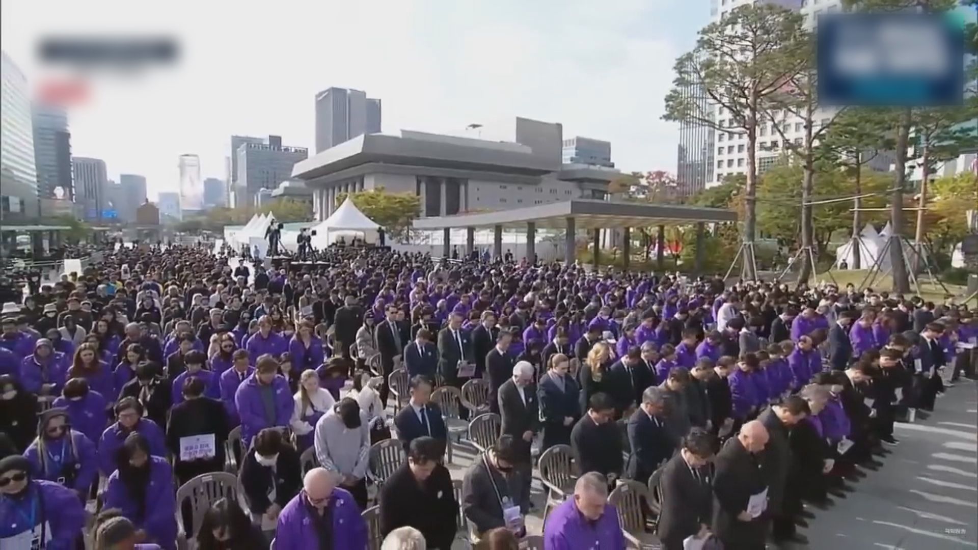 南韓梨泰院人踩人事故三周年　首次舉行官方悼念儀式