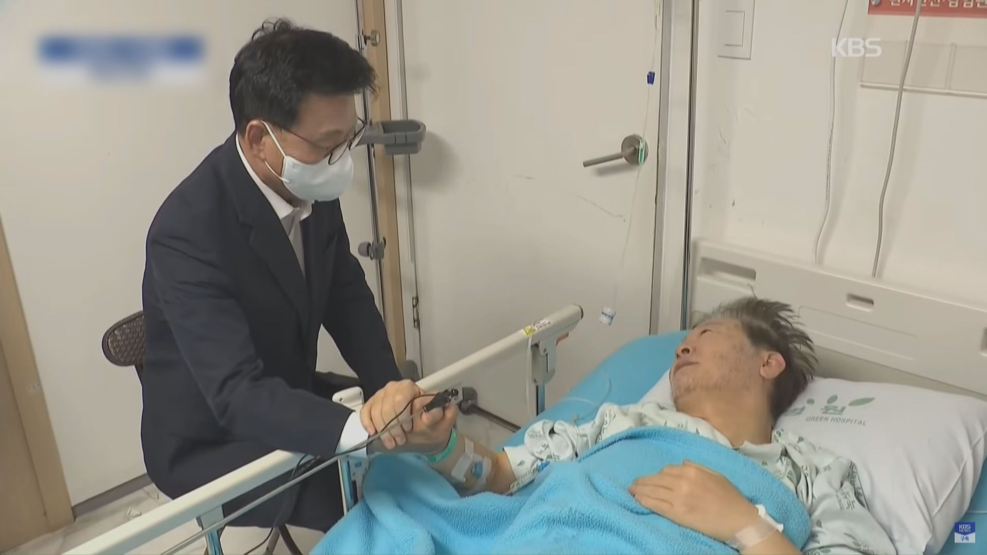 南韓反對黨領袖李在明宣布停止歷時24天絕食行動
