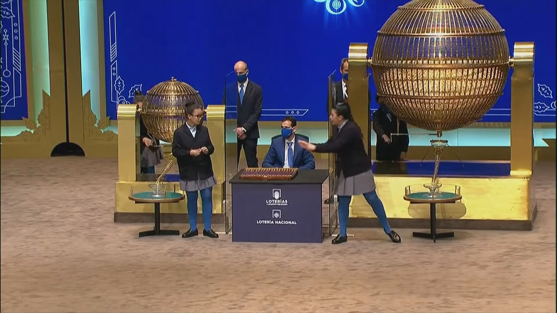 西班牙聖誕「肥仔彩票」開獎