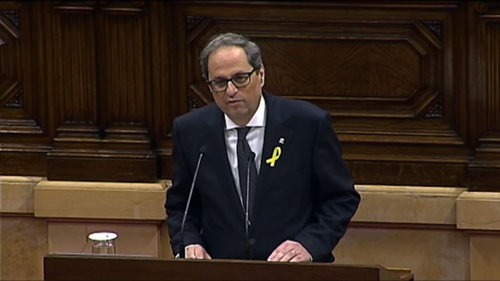 加泰議會選出托拉出任自治區主席