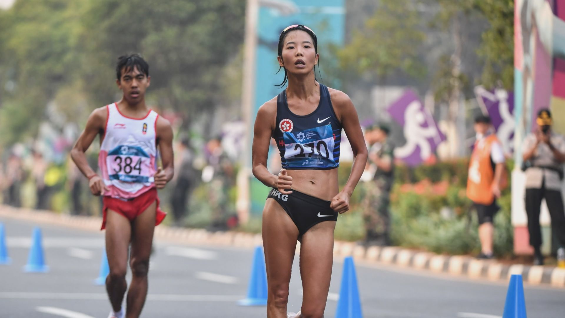 亞運女子20公里競步港隊程小雅第六