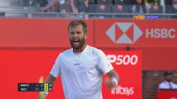 皇后盃網球賽　穆迪苦戰三盤反勝費歷斯闖次圈