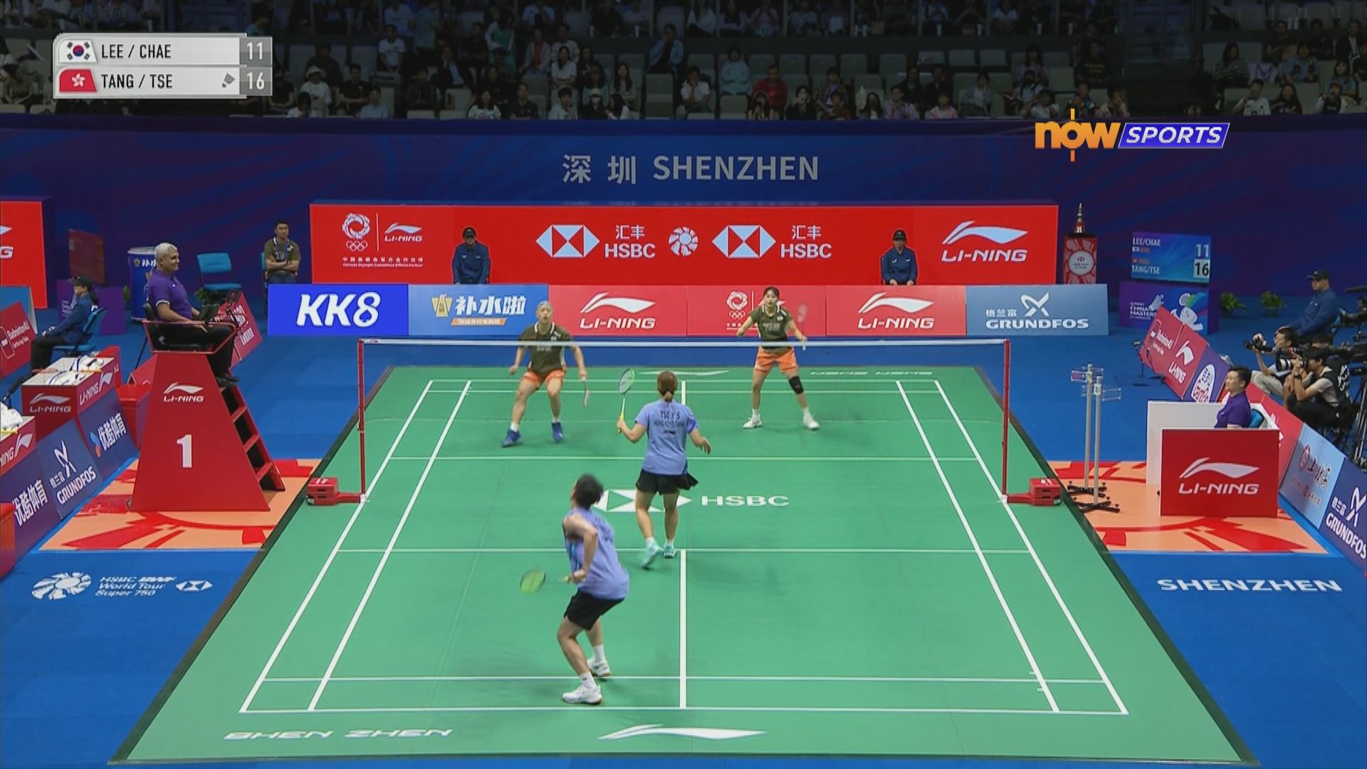 中國羽毛球大師賽　鄧俊文和謝影雪挫南韓組合晉混雙十六強