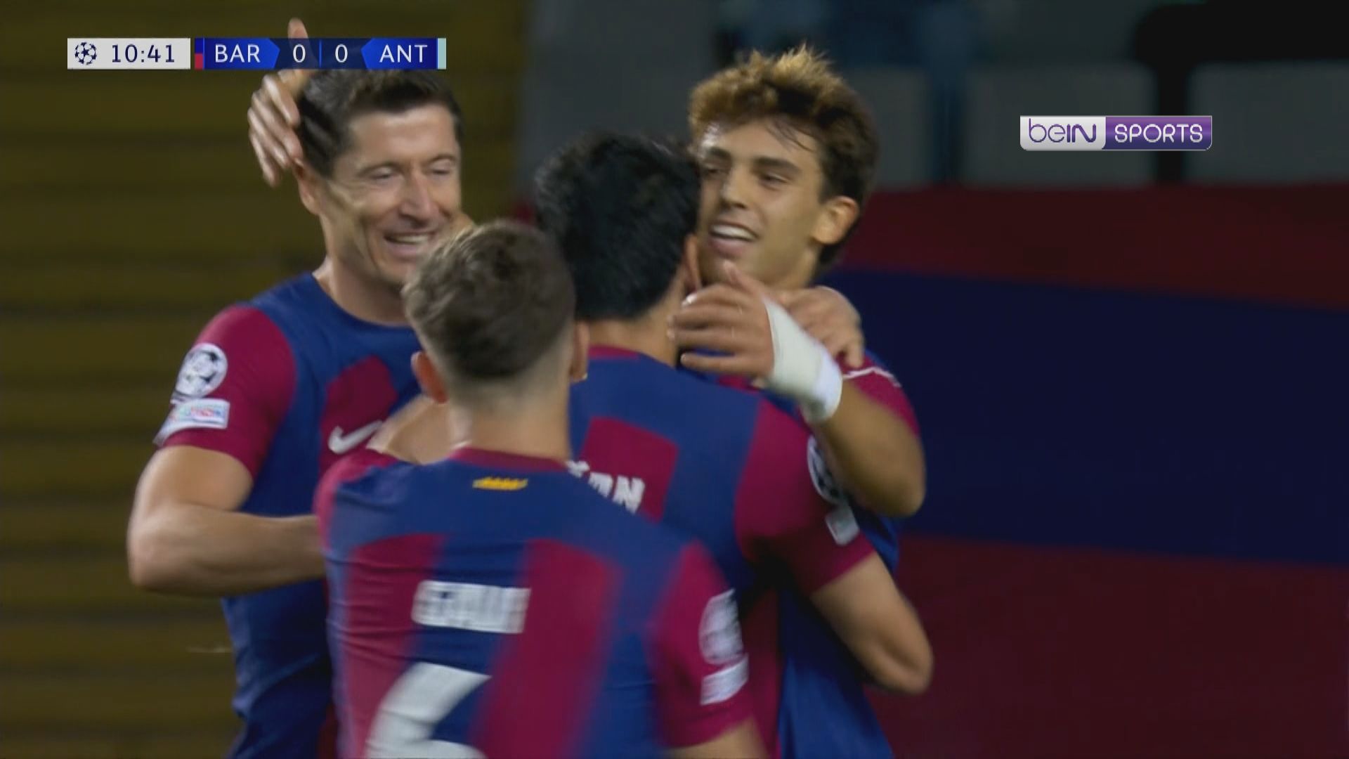 歐聯H組 巴塞羅那 5:0 安特衛普