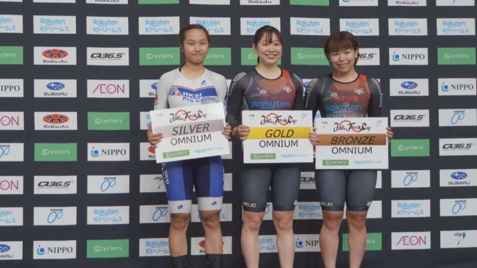 日本盃場地單車賽　李慧詩與李思穎奪銀牌