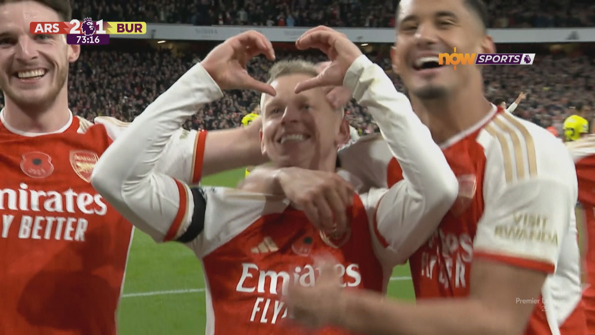 英超 阿仙奴 3:1 般尼