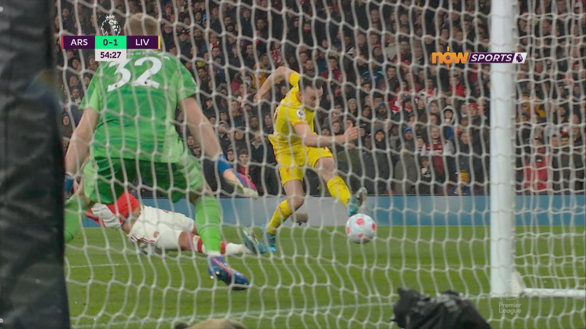 英超　阿仙奴0:2利物浦