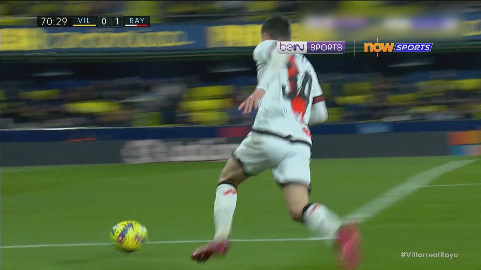 西甲　維拉利爾 0:1 華歷簡奴