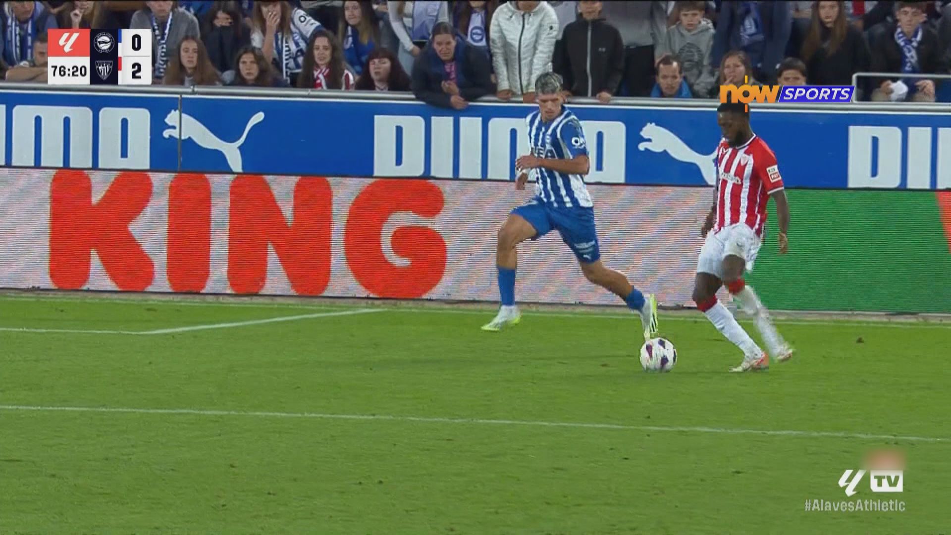 西甲 艾拉維斯 0:2 畢爾包