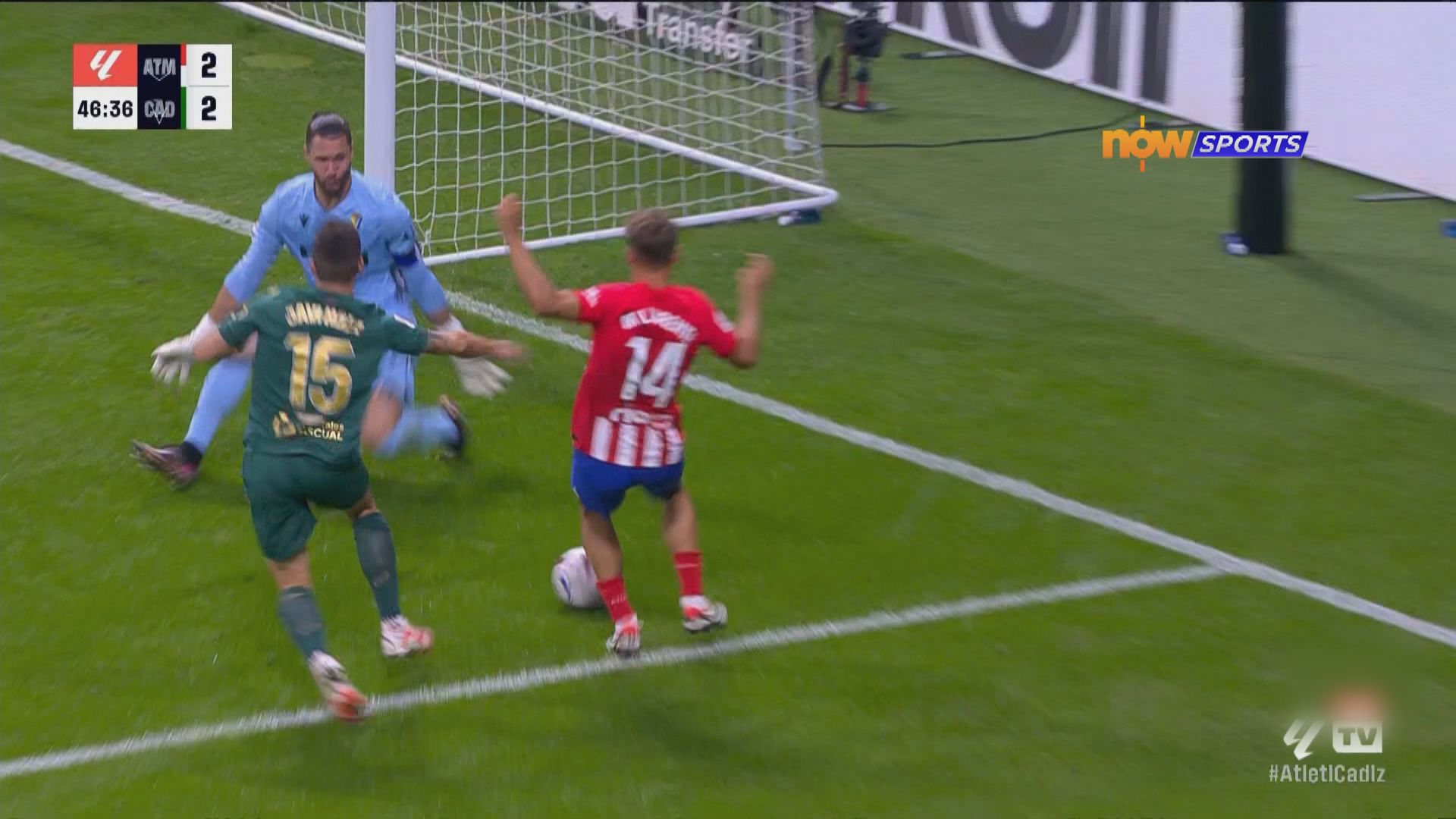 西甲 馬德里體育會 3:2 卡迪斯