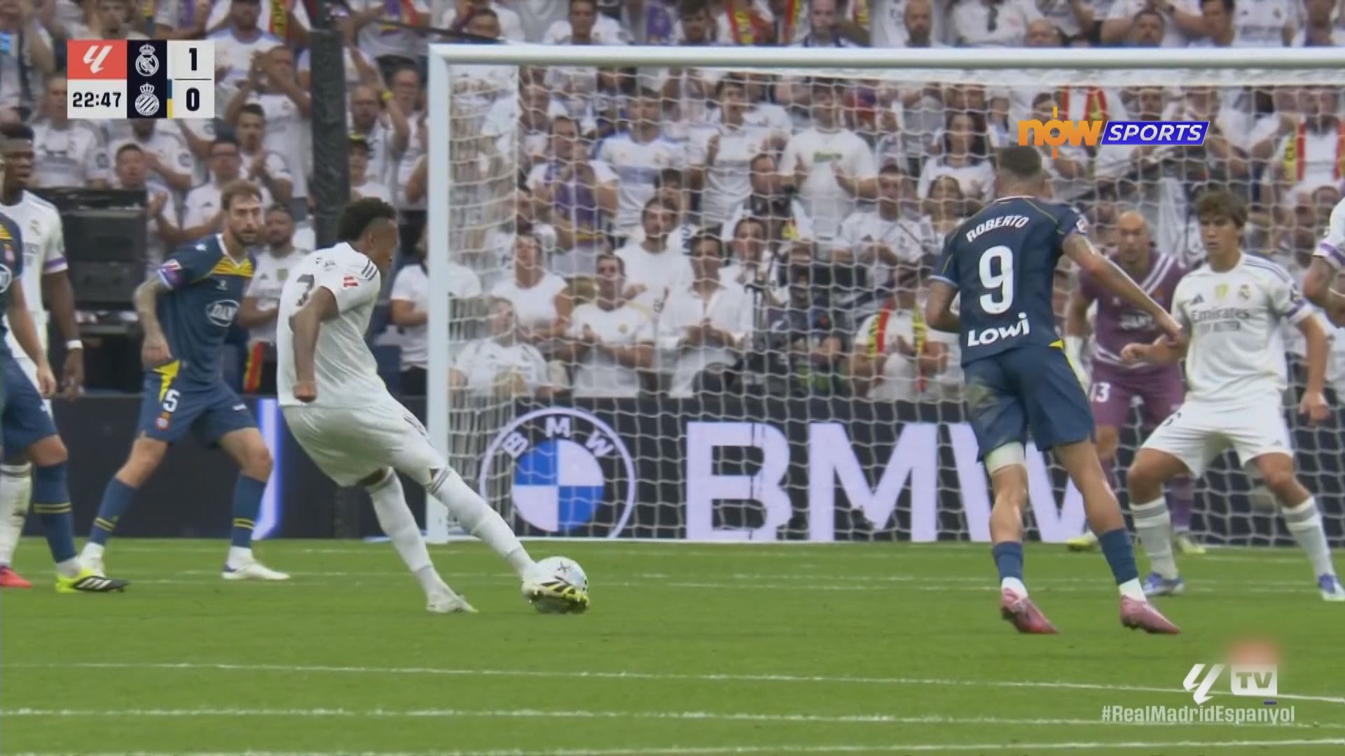 西甲　皇家馬德里 2:0 愛斯賓奴