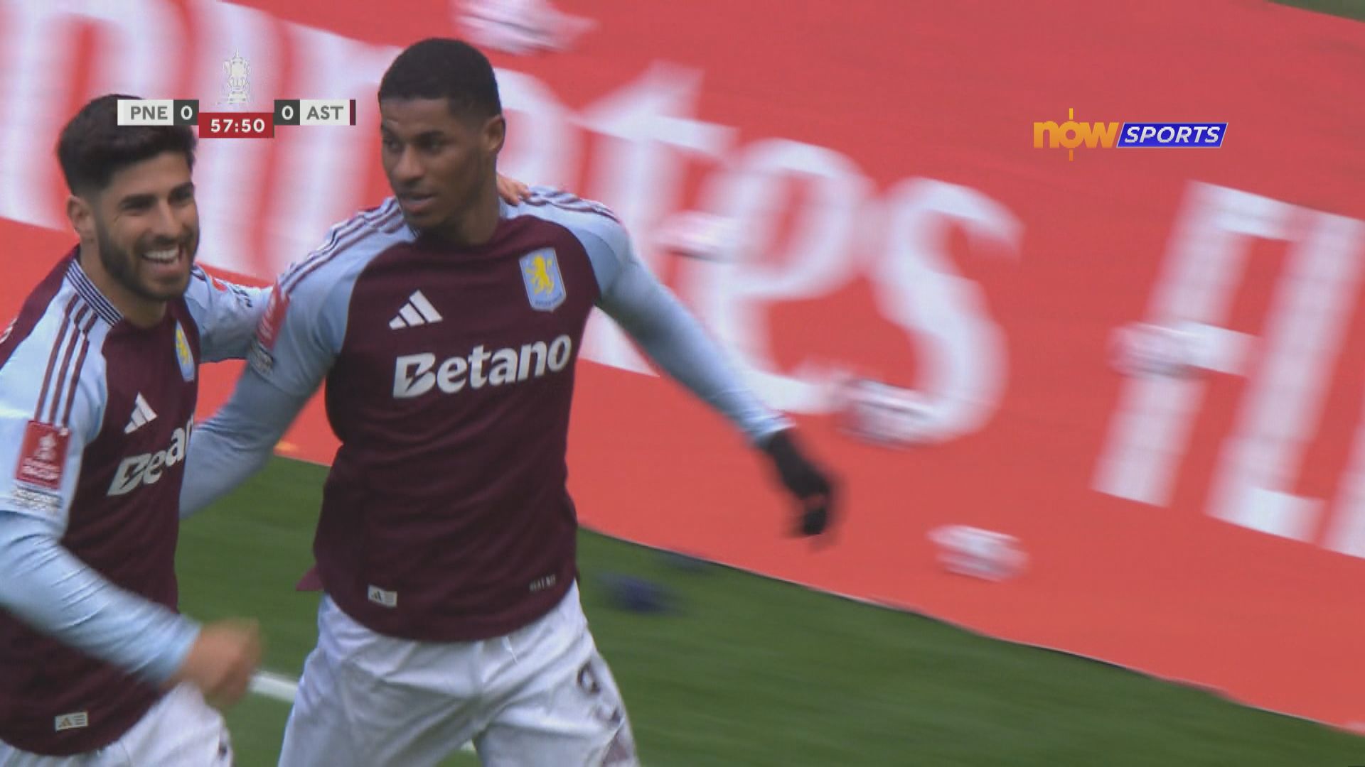 英格蘭足總盃八強　普雷斯頓 0:3 阿士東維拉