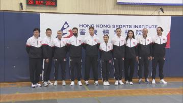 港隊劍擊代表備戰奧運 期望賽場上有好表現