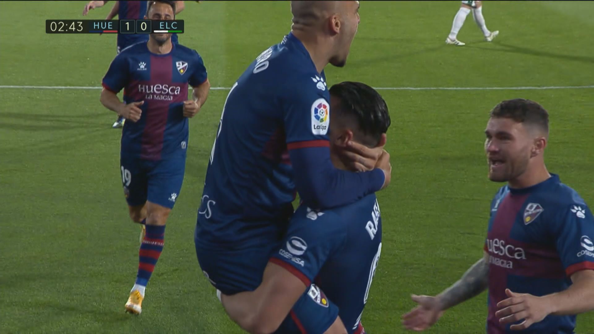 西甲　韋斯卡3:1艾爾切