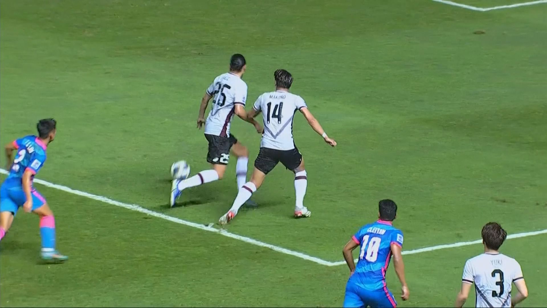 亞冠　傑志2：2神戶勝利船