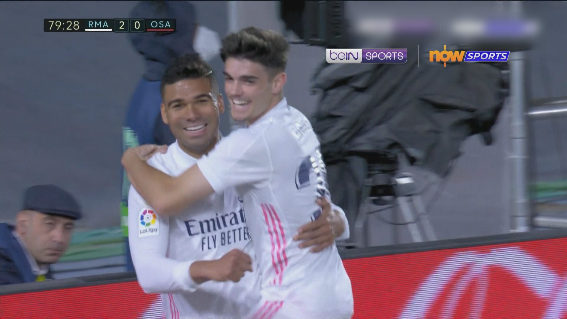 西甲　皇家馬德里2:0奧沙辛拿