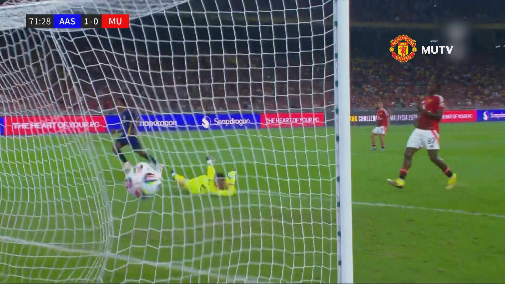 友賽　東南亞明星隊 1:0 曼聯