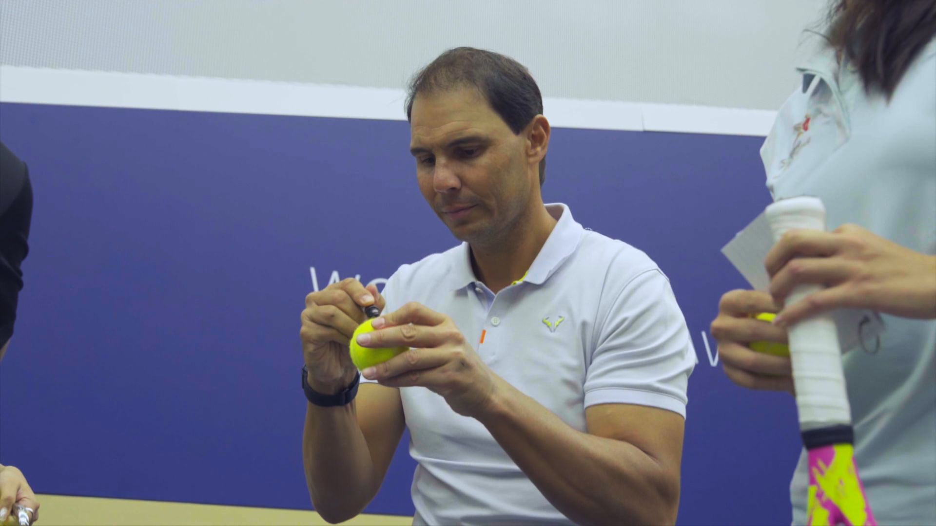 拿度來港到訪亞洲首間拿度網球中心