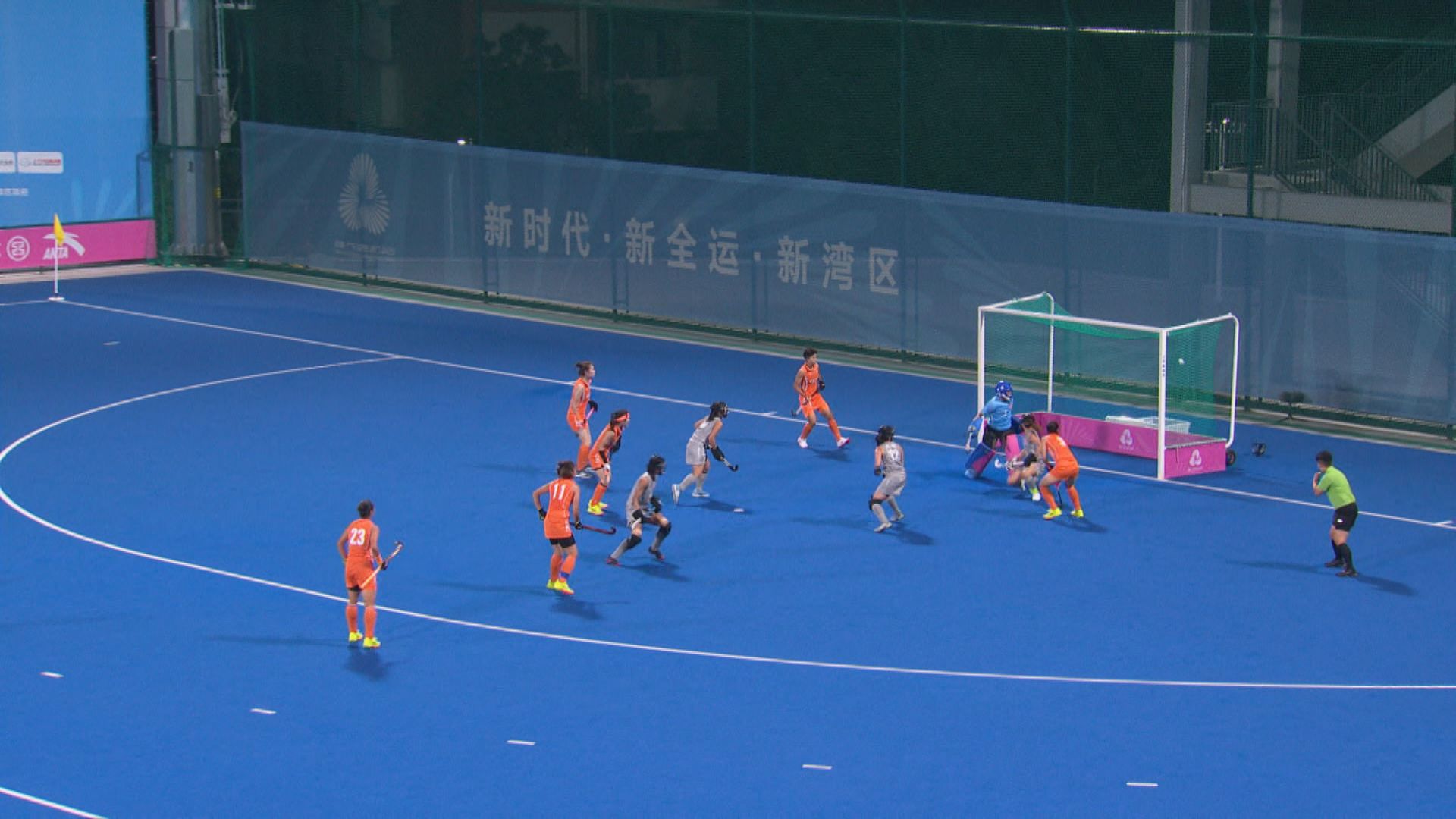 全運會女子曲棍球A組　江蘇 14:0 港隊