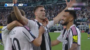 意甲　祖雲達斯 2:0 帕爾馬